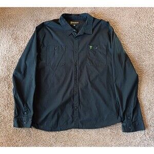 Monster Energy Black Button Down Promotional Logo Shirt Mens 3XL